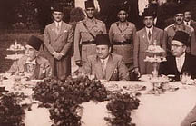 Prince M. A. Tewfik with King Farouk